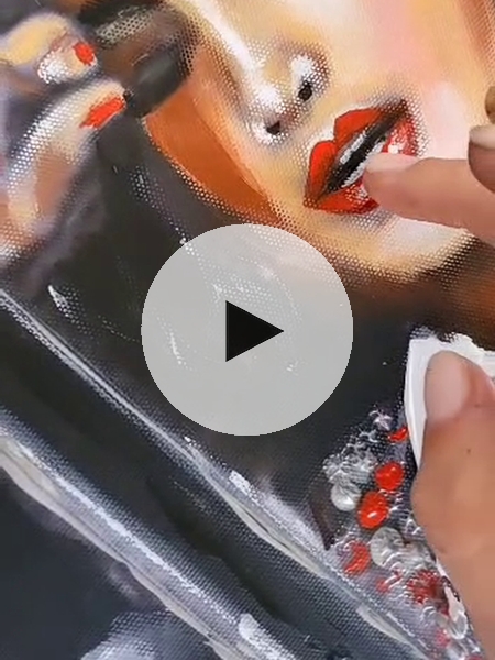 ArteDiAlina.com painting: Killing softly